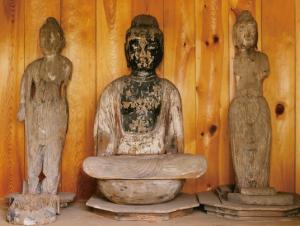 木造 伝阿弥陀三尊像に関するページ
