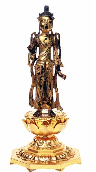 金銅 観音立像に関するページ