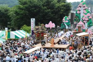 吉野山狐忠信遠景