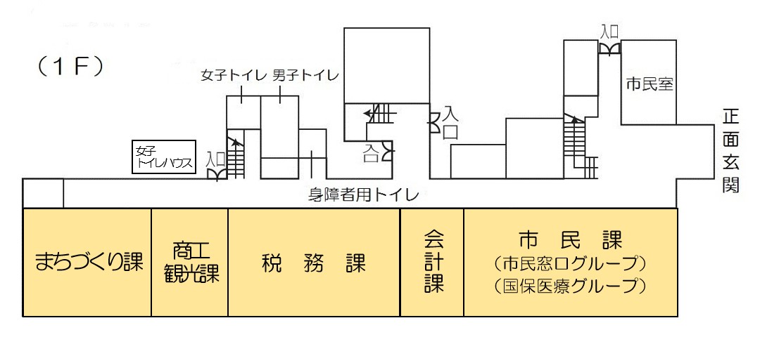 「烏山庁舎1階」の画像