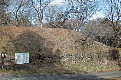 「三の丸石垣」の画像