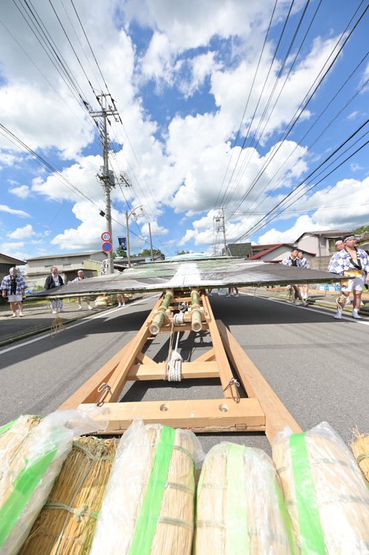 かやぶき古民家大木邸「夏の空」（令和元年）