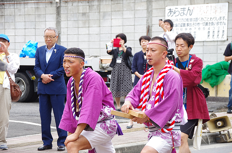 真剣な眼差し（平成28年）