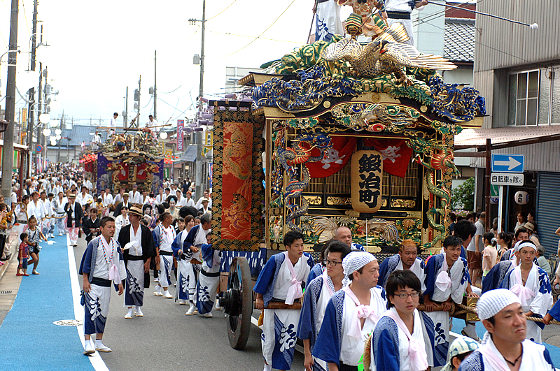 山あげ屋台パレード（平成25年）