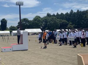 リハ大会の様子6（選手宣誓）