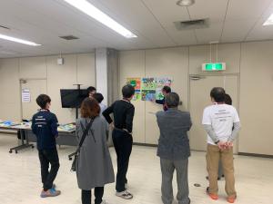 ポスターコンクール2次審査の様子1