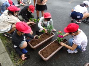 花いっぱい運動江川小
