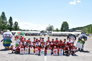 江川小学校の運動会9（集合写真）