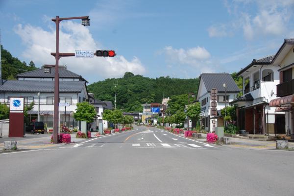 城下町を感じさせる街並み