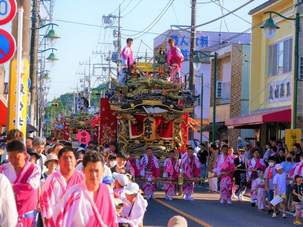 山あげ祭　屋台パレード