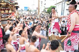 山あげ祭 23日ぶんぬき