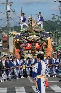 山あげ祭鍛冶町大屋台