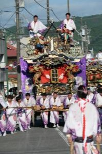 山あげ祭日野町大屋台