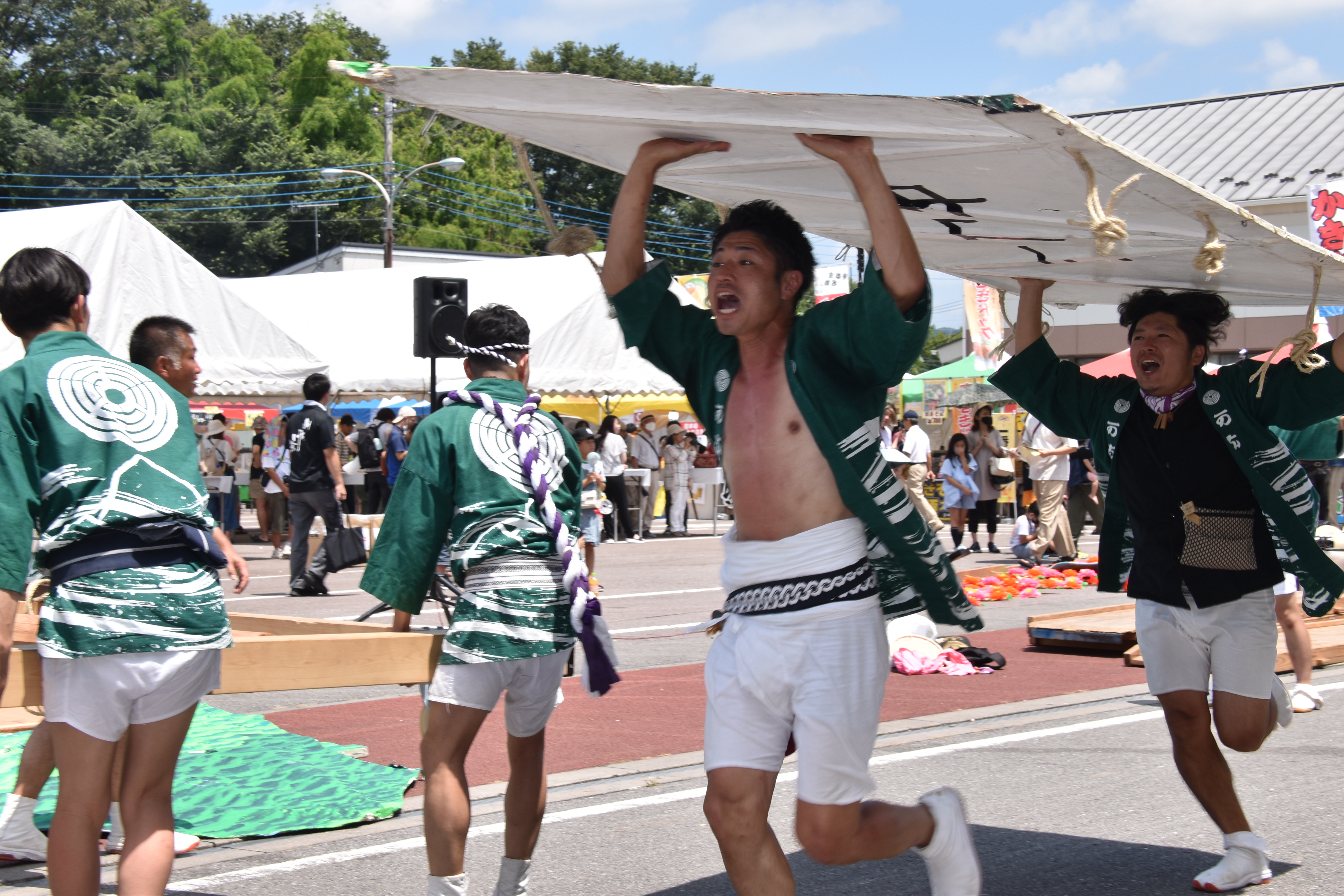 山あげ祭7月23日若衆