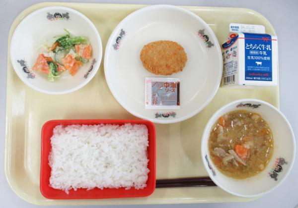 10月10日給食