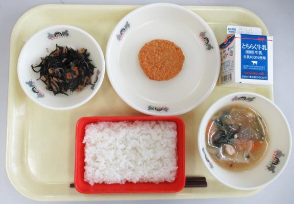 10月29日給食