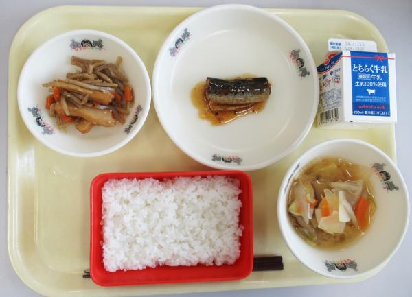 10月31日給食