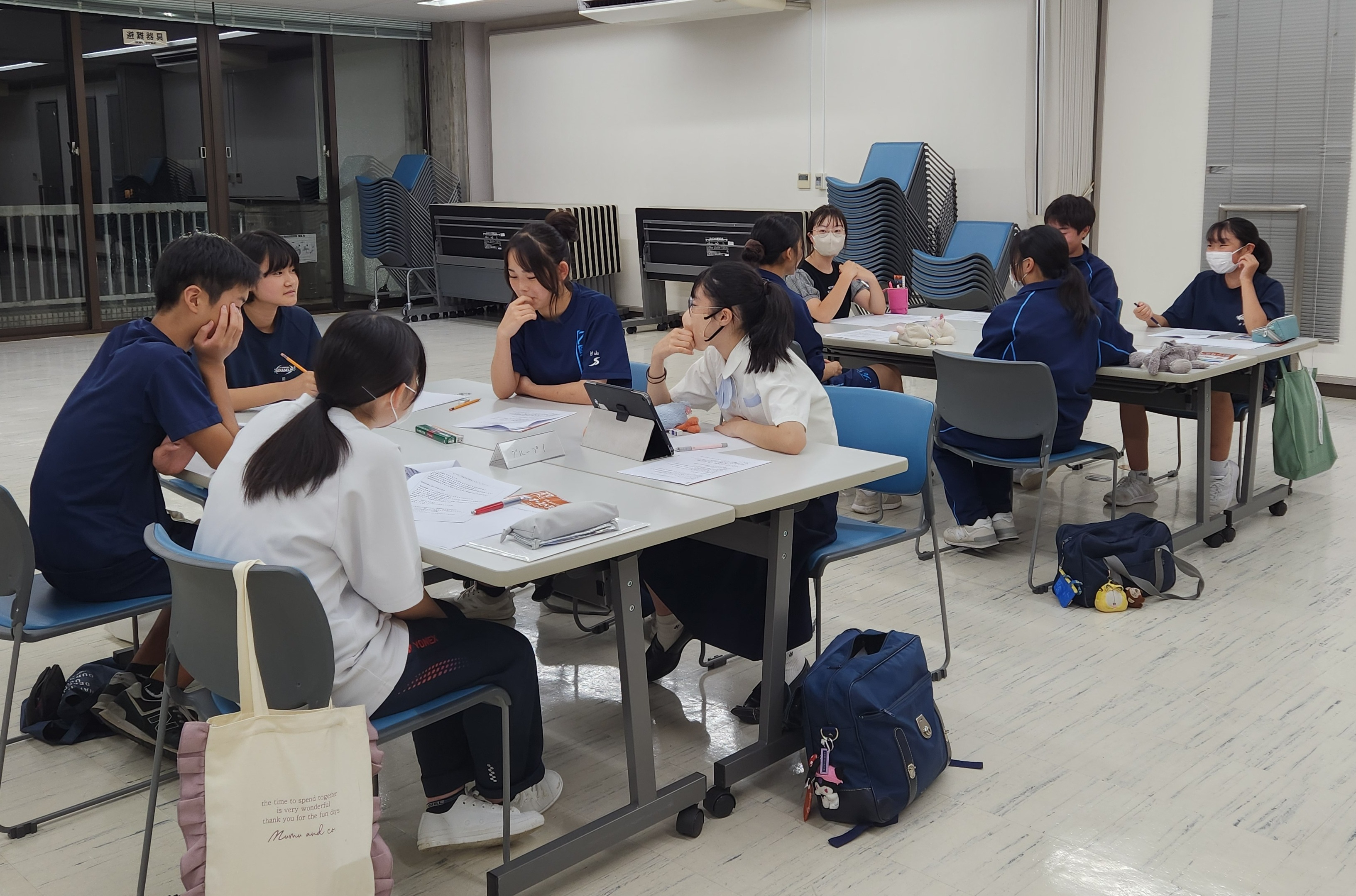 事前研修(文化紹介)理サイズなし