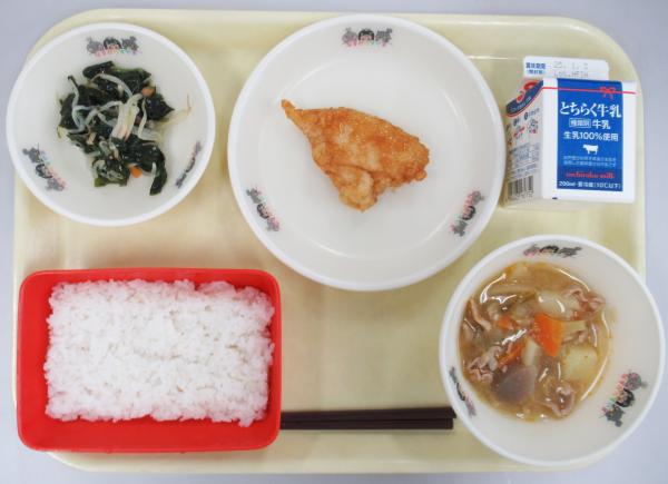 12月23日給食