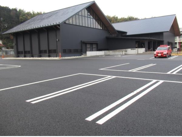 武道館駐車場