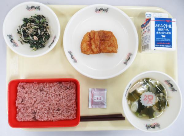 3月10日給食（小学校）