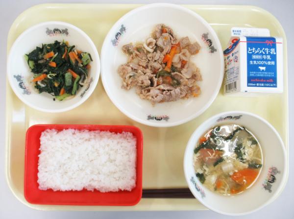 6月19日給食
