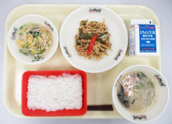 6月26日給食