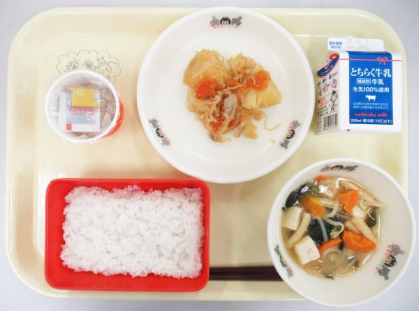 令和7年9月18日給食