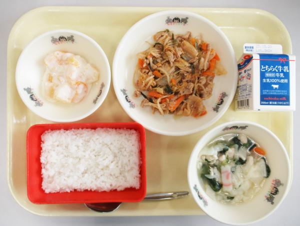 令和7年10月7日給食