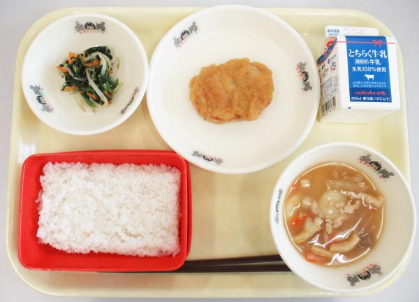 令和7年10月30日給食