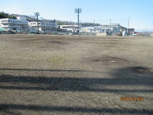 烏山運動公園多目的競技場東側