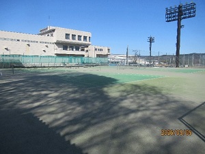 烏山運動公園テニスハードコート