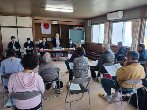移動市長室（ふれあいの里　上境中組）