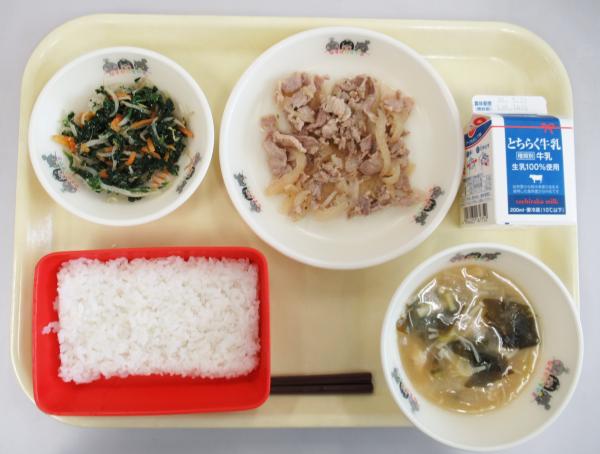 令和8年5月11日給食