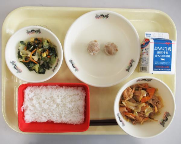 令和8年度6月11日給食