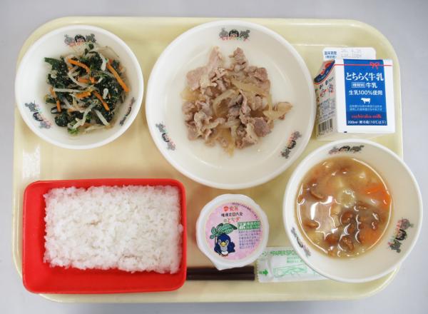 令和8月6月15日給食