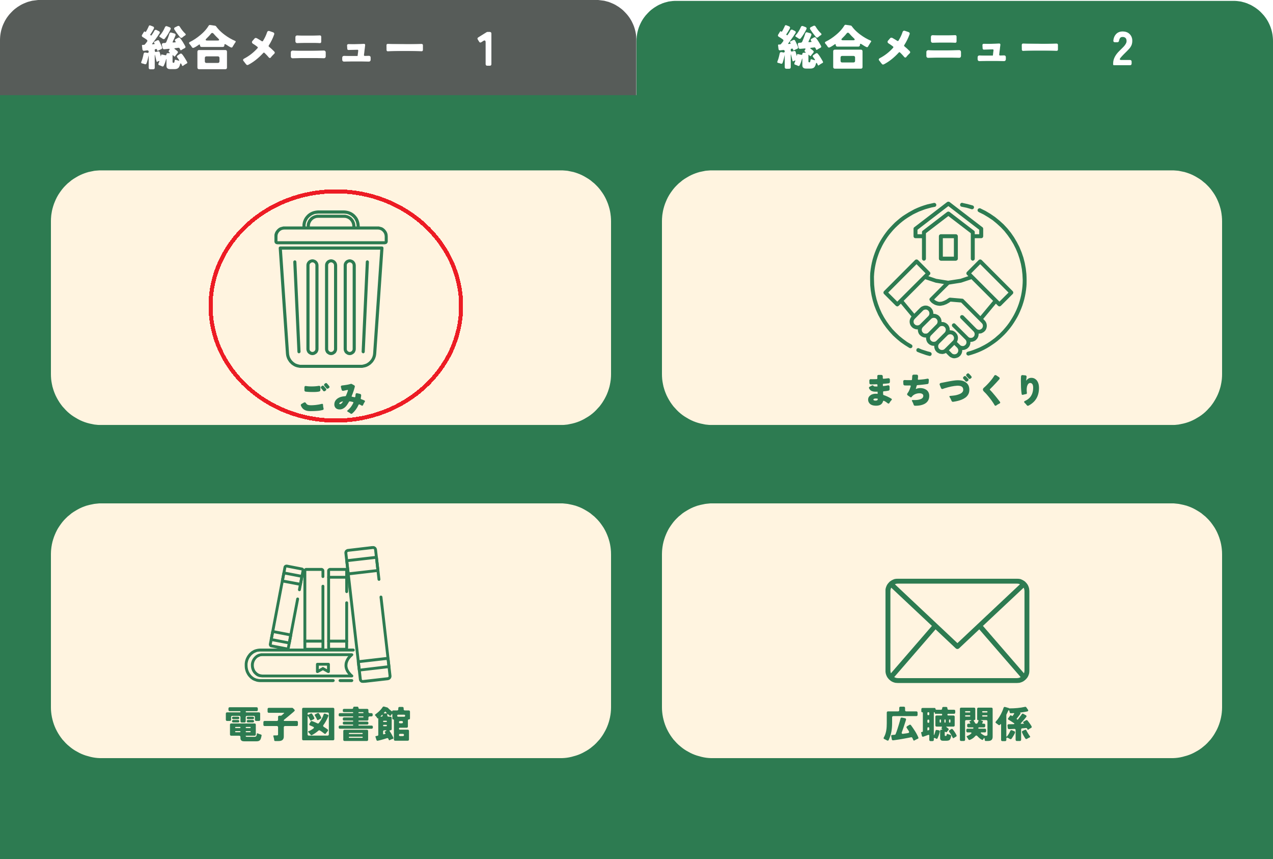総合メニュー2　ごみ