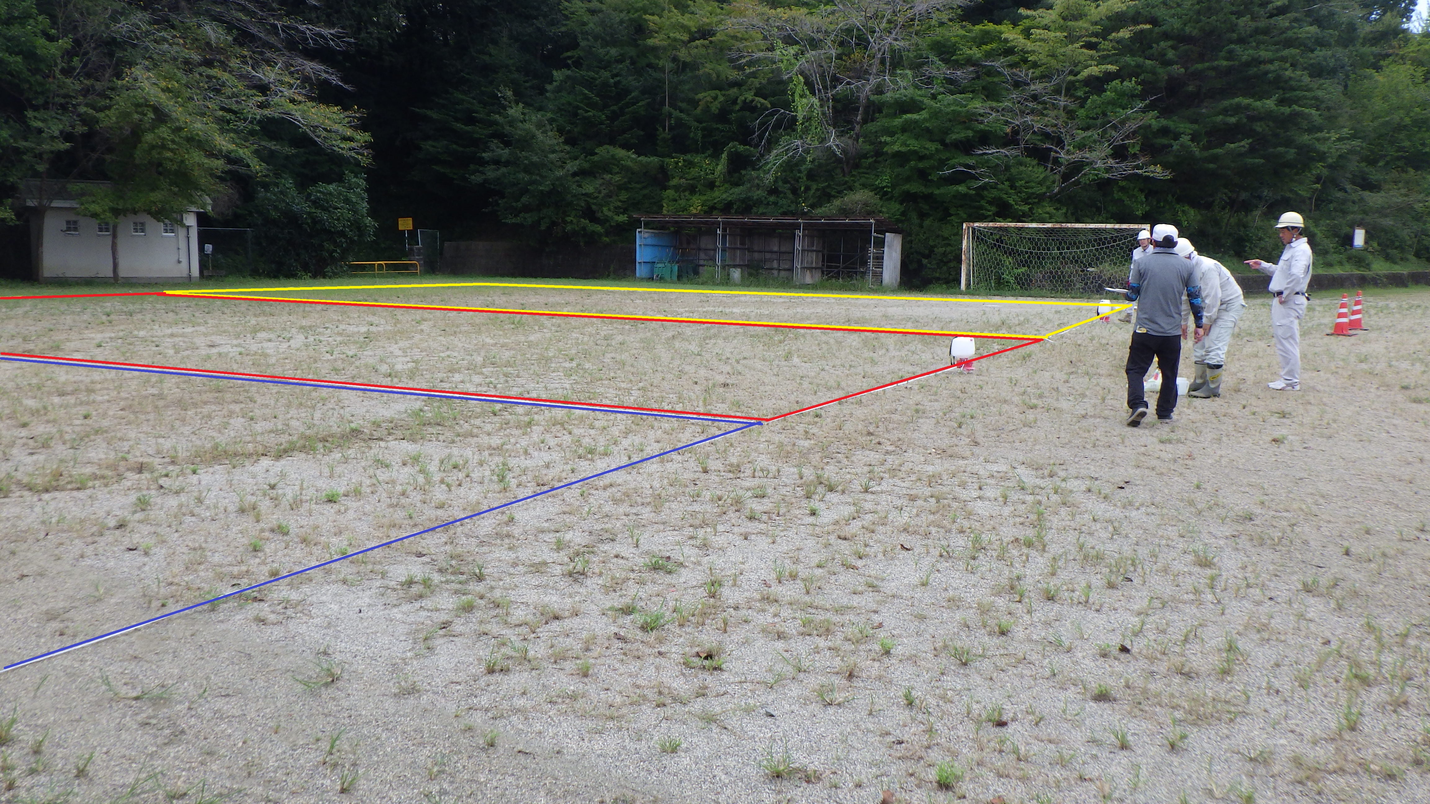 荒川小学校散布前