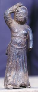 時代物 聖徳太子二像 銅像 仏像 原型「米 治ー」ブロンス 古銅 共箱 共布 時代物 聖徳太子二像 銅像 仏像 原型「米 治ー」ブロンス 古銅